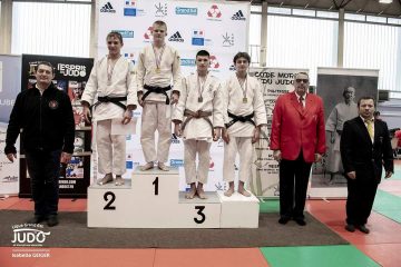 Photo Nolan Champrenault podium judo